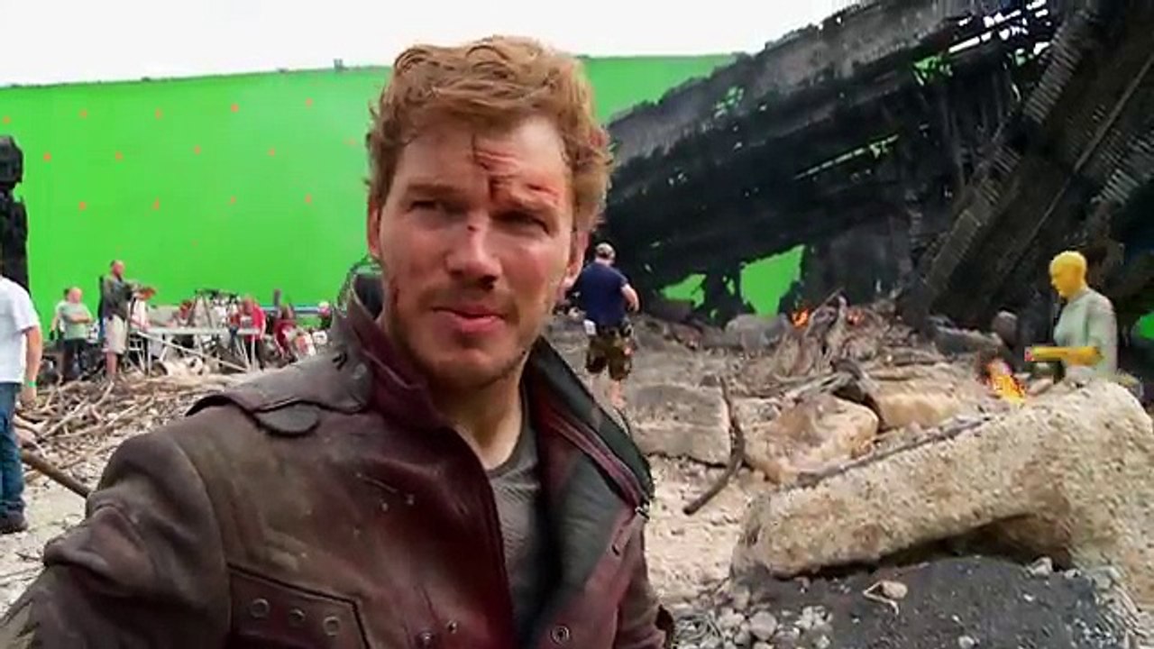 Chris Pratt at the Xandar Crash Site - Marvel's Guardians of the Galaxy Blu-ray Featurette Clip 3