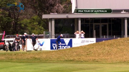 Richard Green hits incredible hole in one at Oates Vic Open Pro-Am