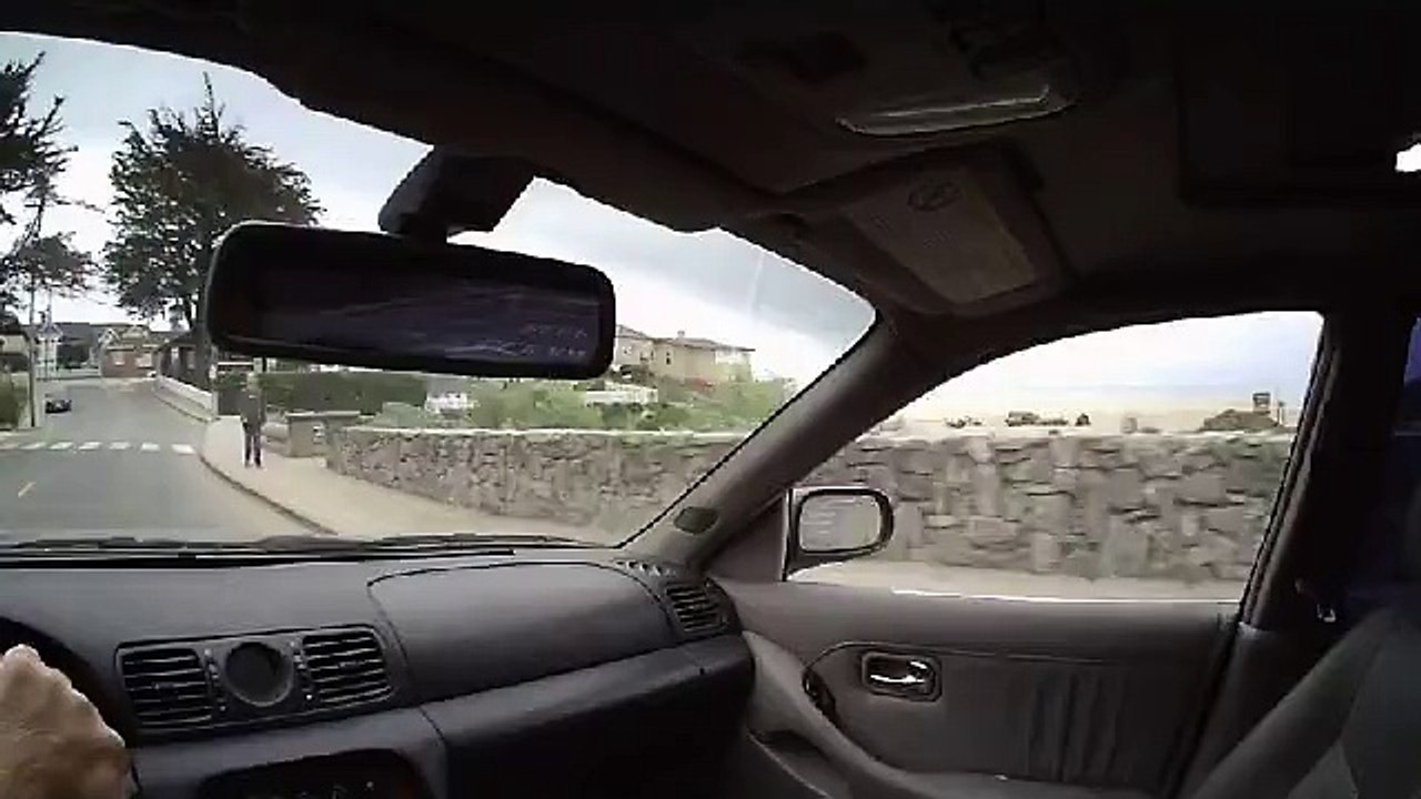 A Drive Though Seabright Neighborhood and some Pacific Ocean Views, Santa Cruz Ca