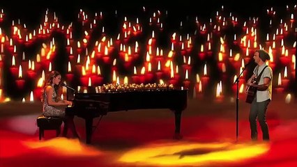 Alex & Sierra  Say Something  in an unplugged performance! - THE X FACTOR USA 2013