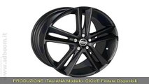 MILANO,    CERCHI IN LEGA 17 POLLICI GMP GIOVE 5X112 NERO OPACO EURO 399