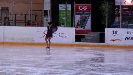 Elizaveta TUKTAMYSHEVA RUS Warsaw Cup 2014 FP