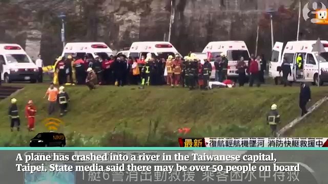 TransAsia flight crashes in Taiwan river – as it happened - World news - The Guardian