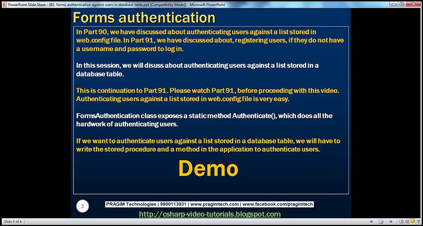 Active-Server-Pages-Forms-authentication-against-users-in-database-table-step-by-step-Lesson-92