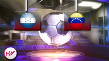 Highlights Amistoso Hondura vs Venezuela