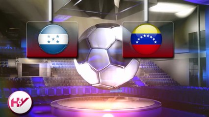 Highlights Amistoso Hondura vs Venezuela