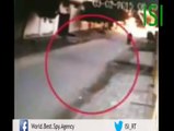 ISI - CCTV footage Grenade attack on road housing schools in Karachi