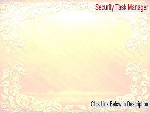 Security Task Manager Key Gen - security task manager portable (2015)
