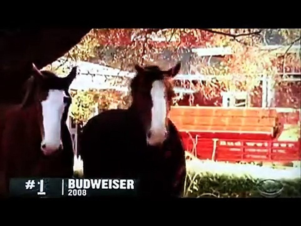 Budweiser....#1 Super Bowl Commercial of all time