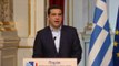 Reçu à l'Élysée, Alexis Tspipras plaide pour que la dette grecque devienne « viable »