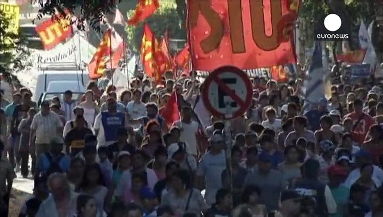 Argentinier demonstrieren für Gerechtigkeit im Fall Nismann