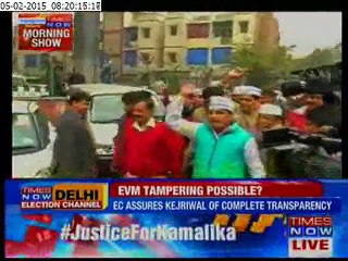 Arvind paranoid about EVMs?