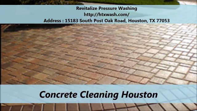 Revitalize Pressure Washing in Houston, TX