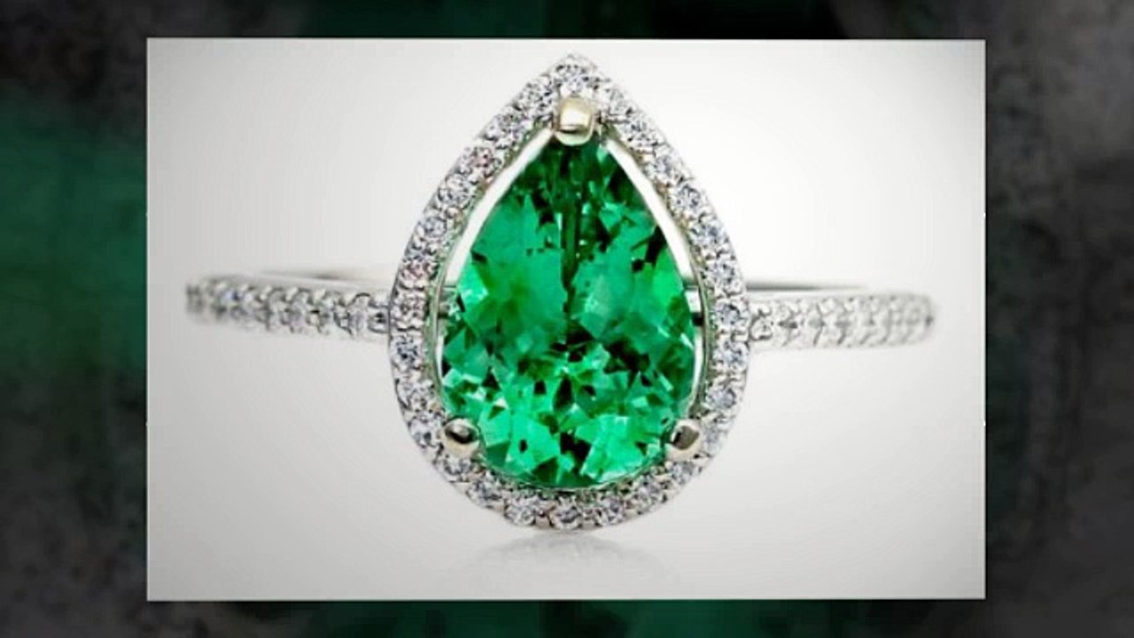 Emerald Engagement Ring