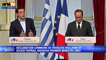 Tsipras : «Nous ne sommes pas une menace pour l'Europe»