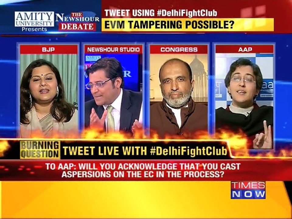 The Newshour Debate: Paranoid about EVMs?
