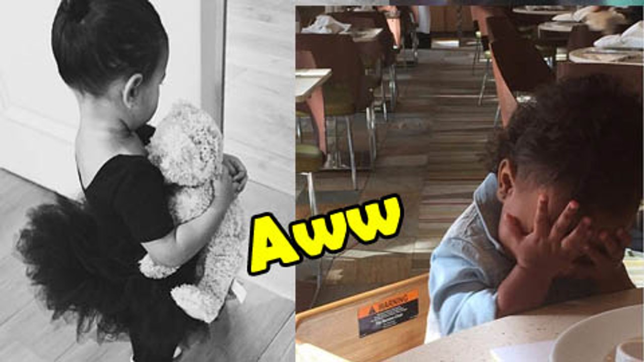 Kim Kardashian CUTE North West Instagram post