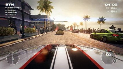 Extrait / Gameplay - GRID 2 (Petite Course à Bord d'une Mustang Boss 302 !)