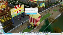 Extrait / Gameplay - SimCity 5 (Tuto DLC Amusement Park - Theme Park is Back !)