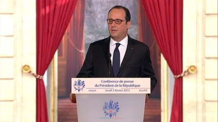 Ukraine : Hollande se place en chef de guerre