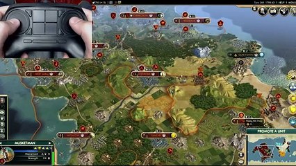 Extrait / Gameplay - Steam Controller (Démonstration sur FPS et STR)