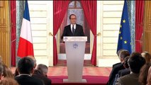 Hollande évoque le sentiment d'être 