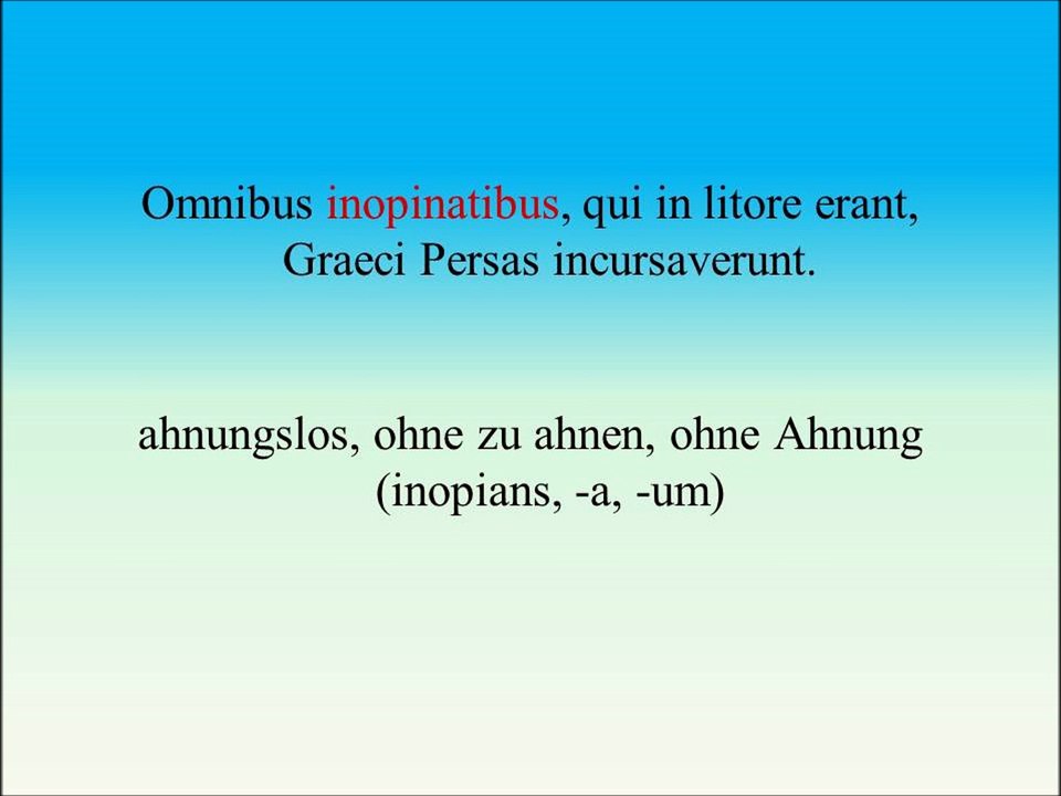 Lateinvokabeln II-K32a