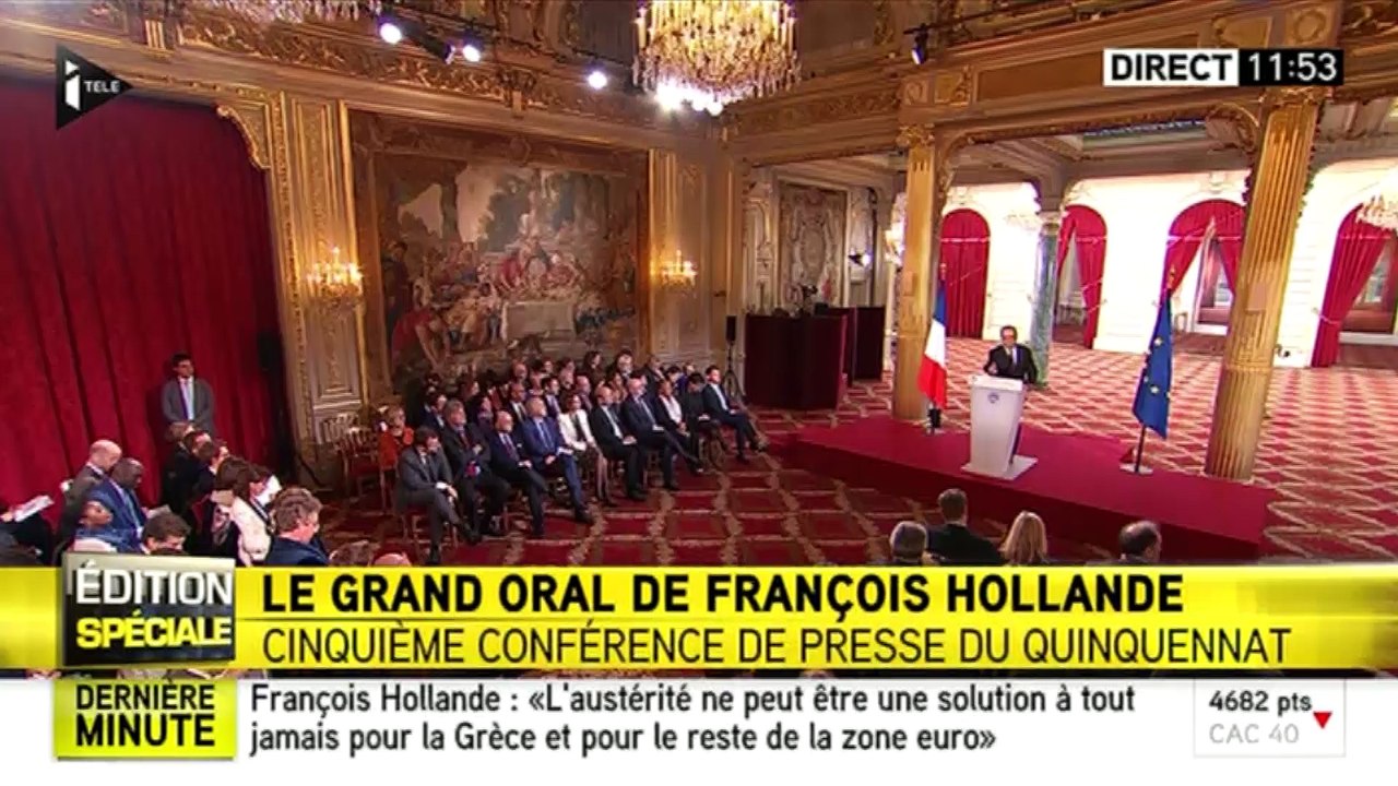 Hollande à la communauté internationale: «Faites votre travail» dans les zones de conflits