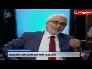 Davutoğlu canlı yayında AKPnin son oy oranını açıkladı