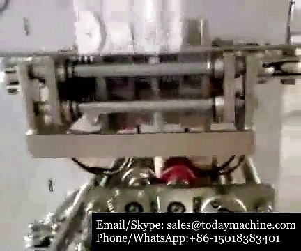 Leite em pó automática máquina de embalagem vertical, farinha, máquina de embalagem com dispensador de parafuso e S'Auguer Filler