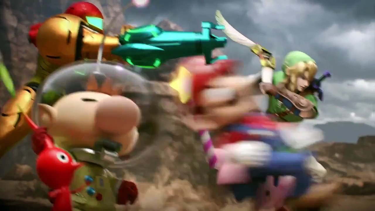 Trailer - Super Smash Bros Wii U et 3DS (New Character Amphinobi / Sortie)
