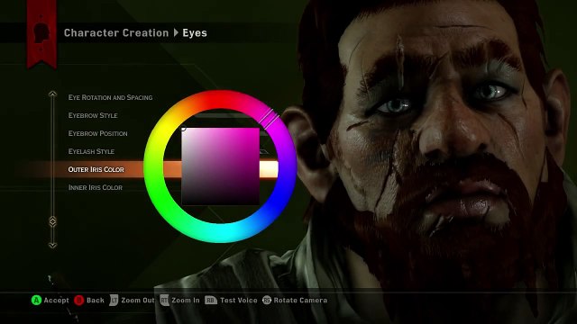 Extrait / Gameplay - Dragon Age 3 Inquisition (Création de Personnages)