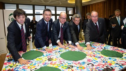 FC Barcelona's Board of Directors visit to Vatican City