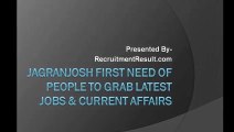 JagranJosh First Need Of People To Grab Latest Jobs & Current Affairs