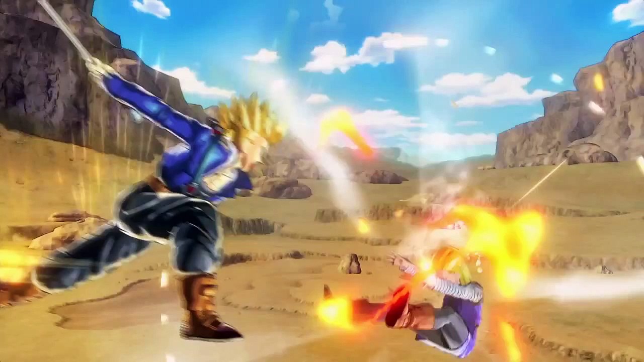 Extrait / Gameplay - Dragon Ball Xenoverse (Gameplay Super Saiyan goku 3 V.S KiD Buu)