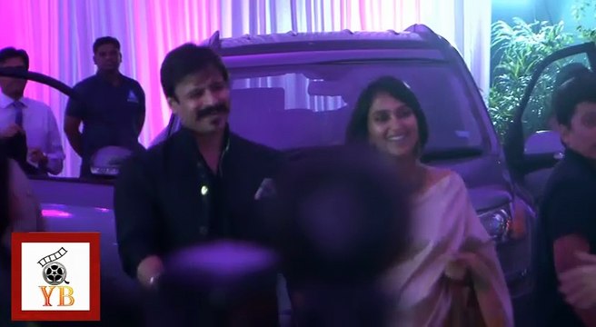 Vivek Oberoi @ Shatrughn Sinha's Son's wedding Reception
