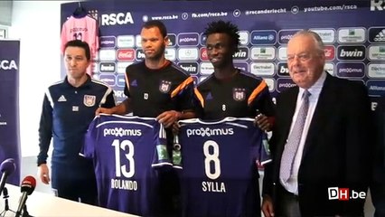 Sylla:"Anderlecht, c'est une opportunité"
