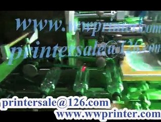 shampoo bottle screen printer/decorating machine