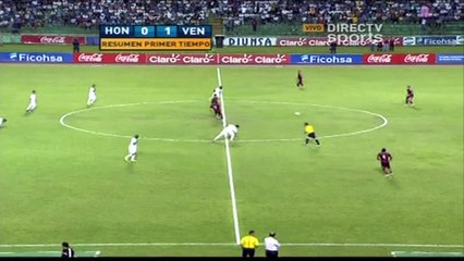 La Vinotinto logro su primer triunfo al vencer a Honduras