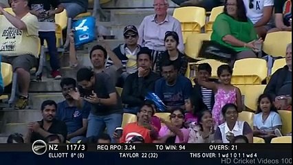 Grant Elliott 64 Runs Against Pak - 1st ODI 2015 Highlights