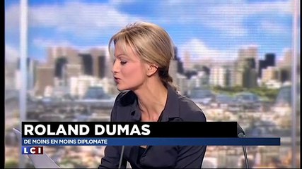 Roland Dumas : "Les hommes politiques attirent"