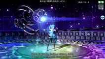 60fps Full風 Tell Your World  Hatsune Miku 初音ミク Project DIVA Arcade English lyrics Romaji subtitles
