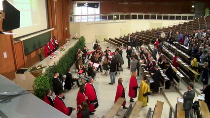 Cérémonie de remise du doctorat Honoris Causa à José Luis Zapatero