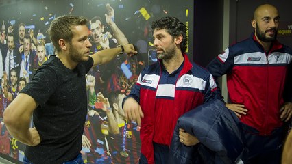 Albert Rocas i ‘Juanín’ García, tornen al Palau Blaugrana