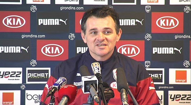 Point Presse - Willy Sagnol - Evian vs Bordeaux