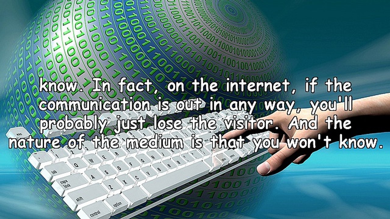 Really Communicate To Your Website Visitors