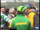 Dunya News - Faisalabad: Saeed Ajmal's fans happy on action clear