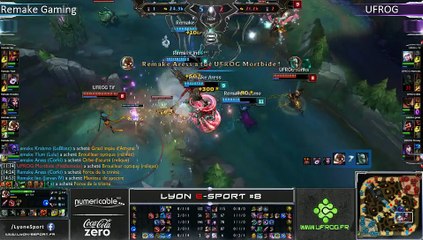 UFROG Live TV Lyon Esport 8 (REPLAY)