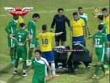 محمد عواد يتعرض لإصابة خطيرة في مباراة المصري