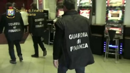 Download Video: Catania - bancarotta fraudolenta, sequestrate due sale Bingo